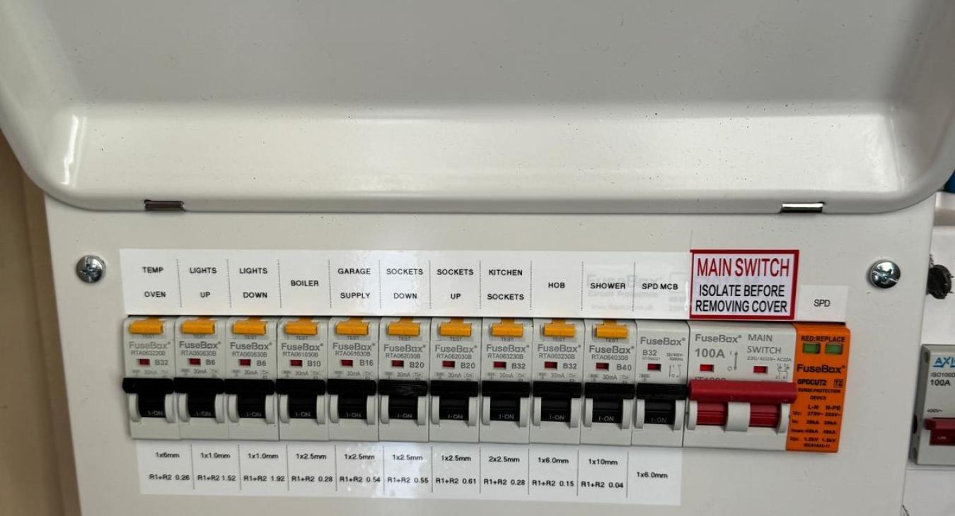 Consumer unit Upgrade Blackpool - West Coast Electrical