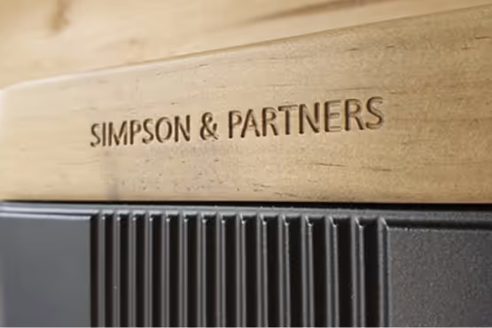 wooden lid Simpson & Partners ev charger