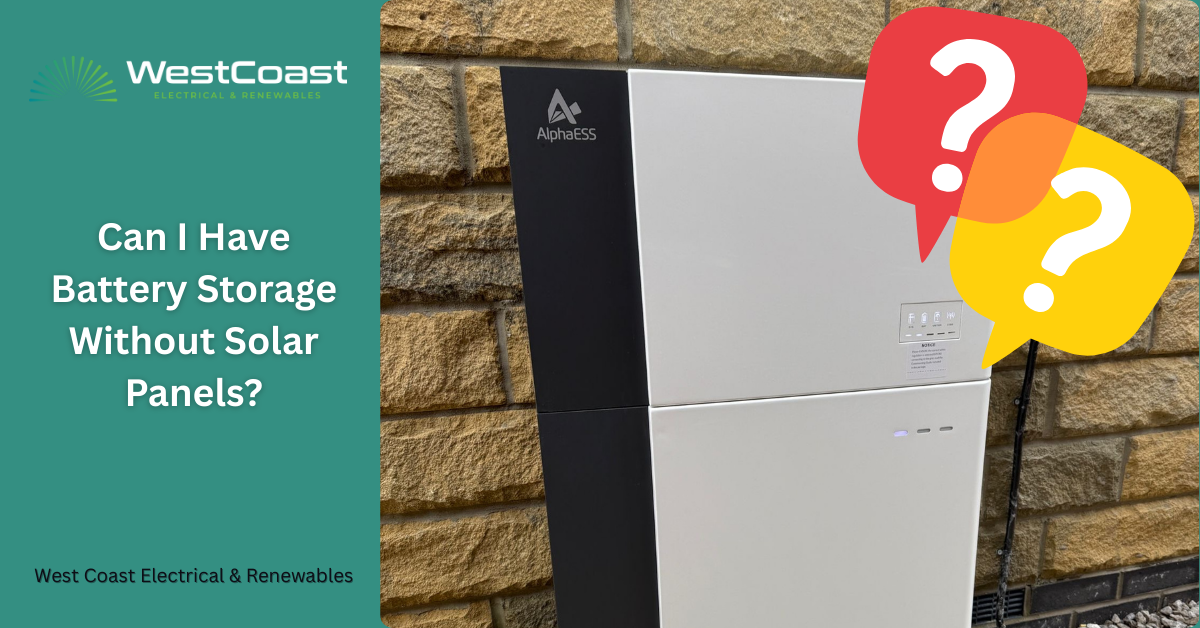 Can I Have Battery Storage Without Solar Panels?