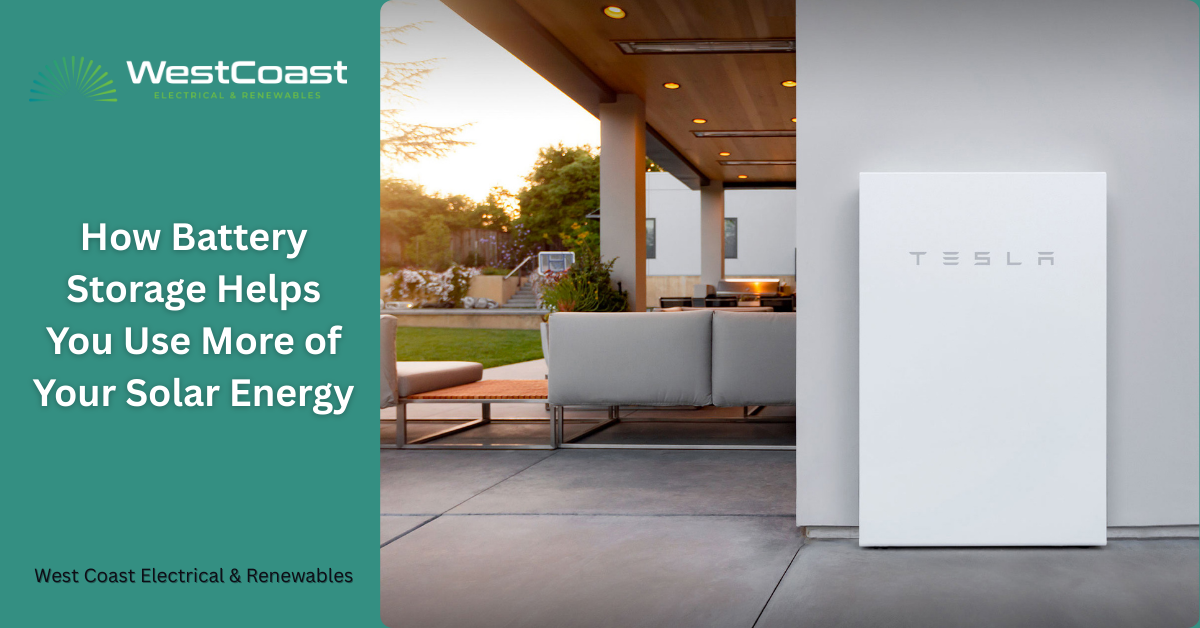 How Battery Storage Helps You Use More of Your Solar Energy