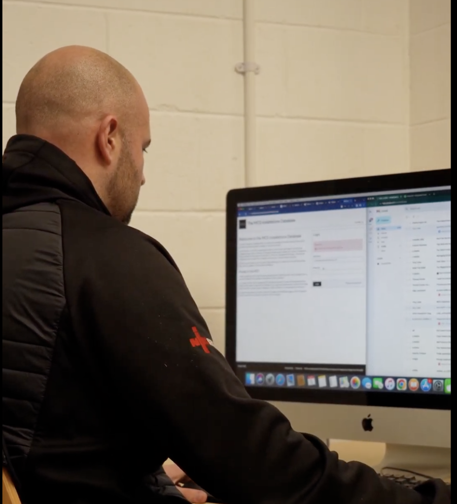 Luke at west coast electrical & renewables doing a quote