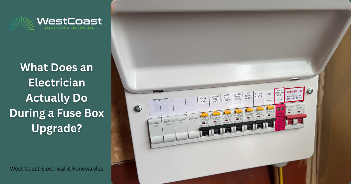 What Does an Electrician Actually Do During a Fuse Box Upgrade in Blackpool?