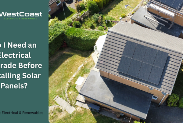 electrical upgrade before installing solar panels