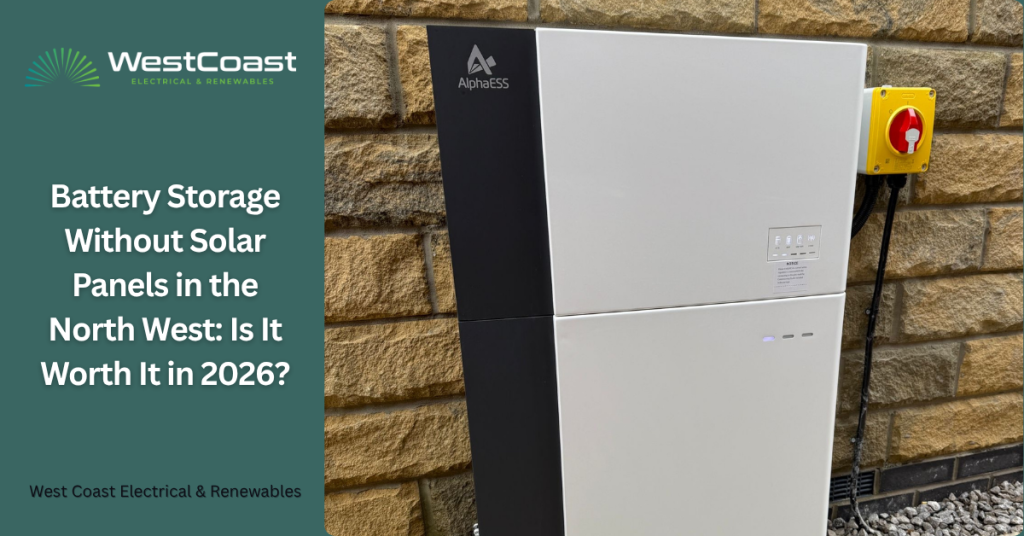 battery storage without solar North West