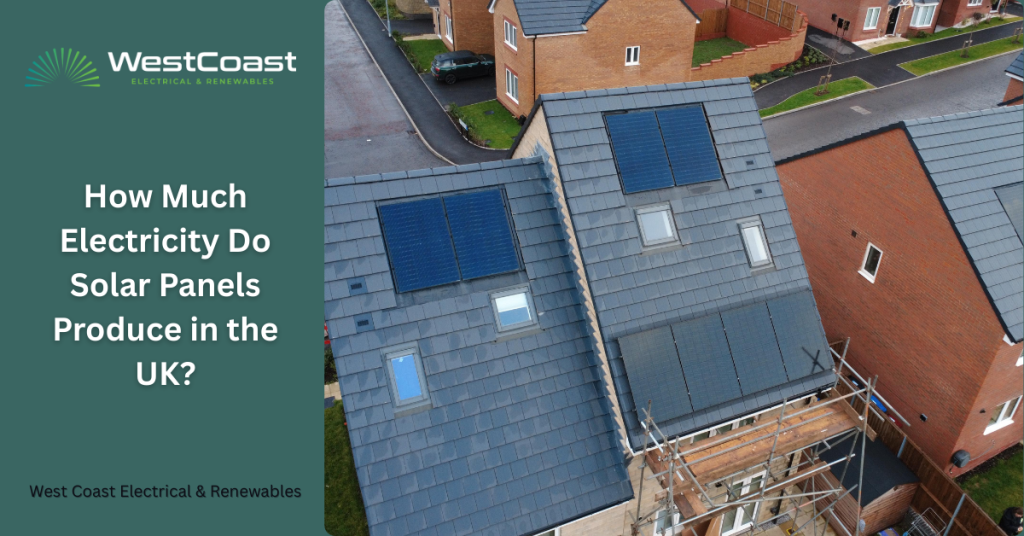 solar panel electricity output UK