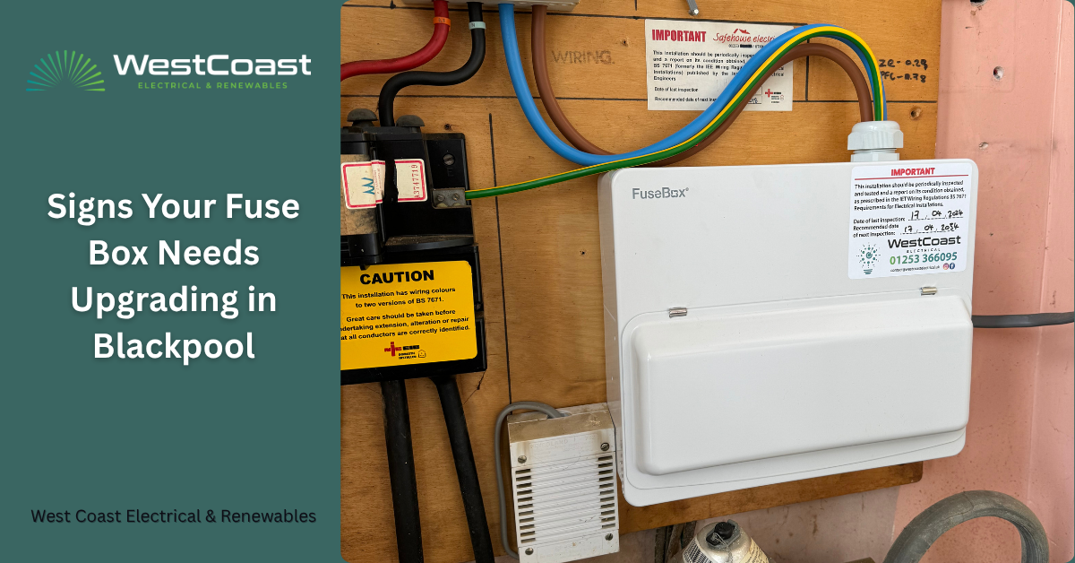 Signs Your Fuse Box Needs Upgrading in Blackpool