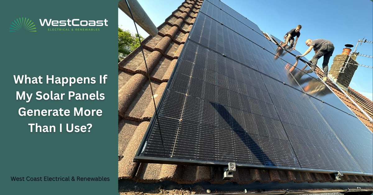 What Happens If My Solar Panels Generate More Than I Use?