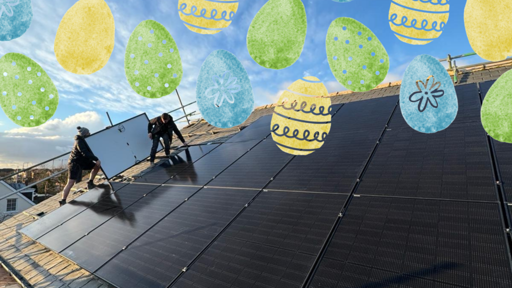 west coast electrical & renewables solar install at easter