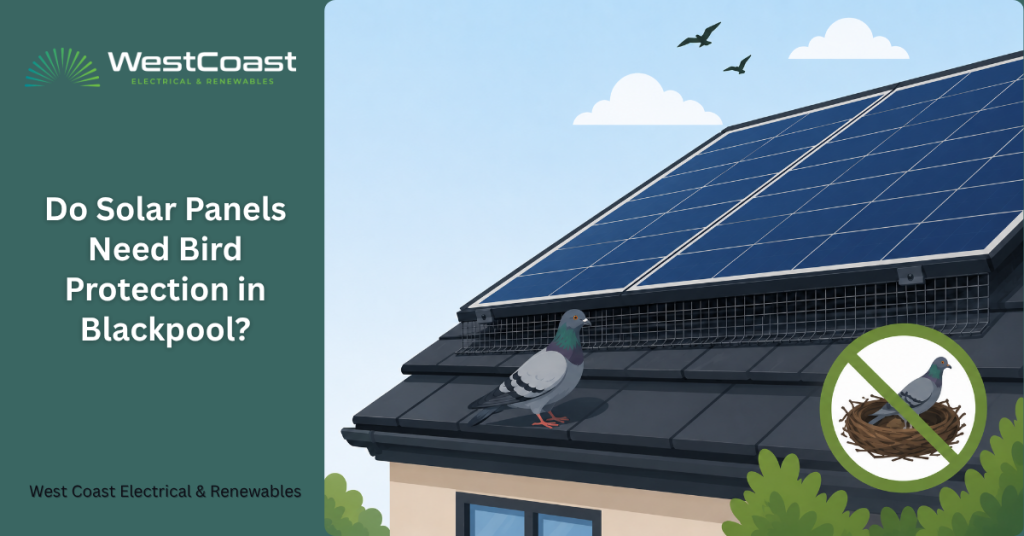 Do Solar Panels Need Bird Protection in Blackpool?