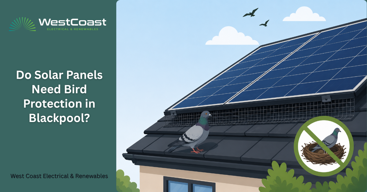 Do Solar Panels Need Bird Protection in Blackpool?