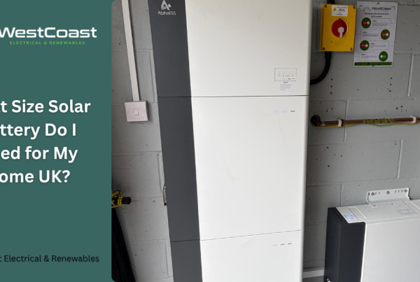 What Size Solar Battery Do I Need for My Home UK?
