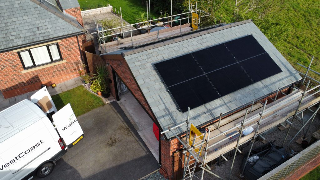 garage roof solar panels