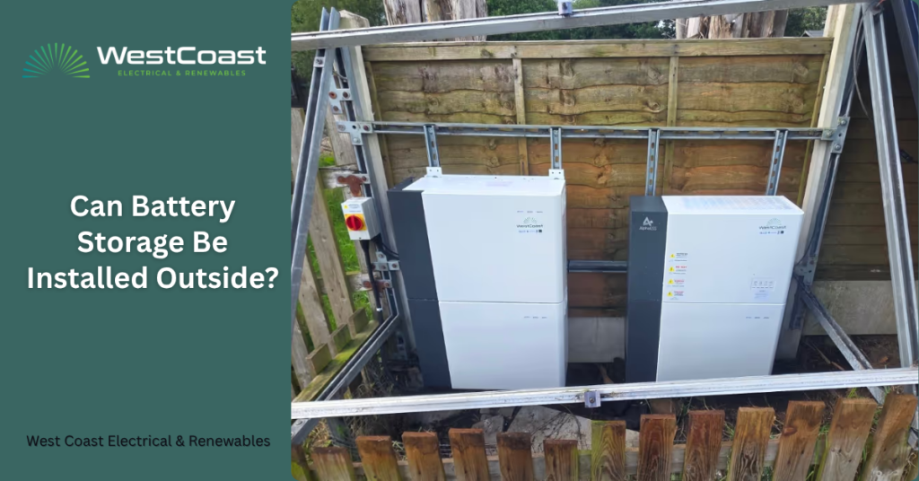 Can Battery Storage Be Installed Outside?