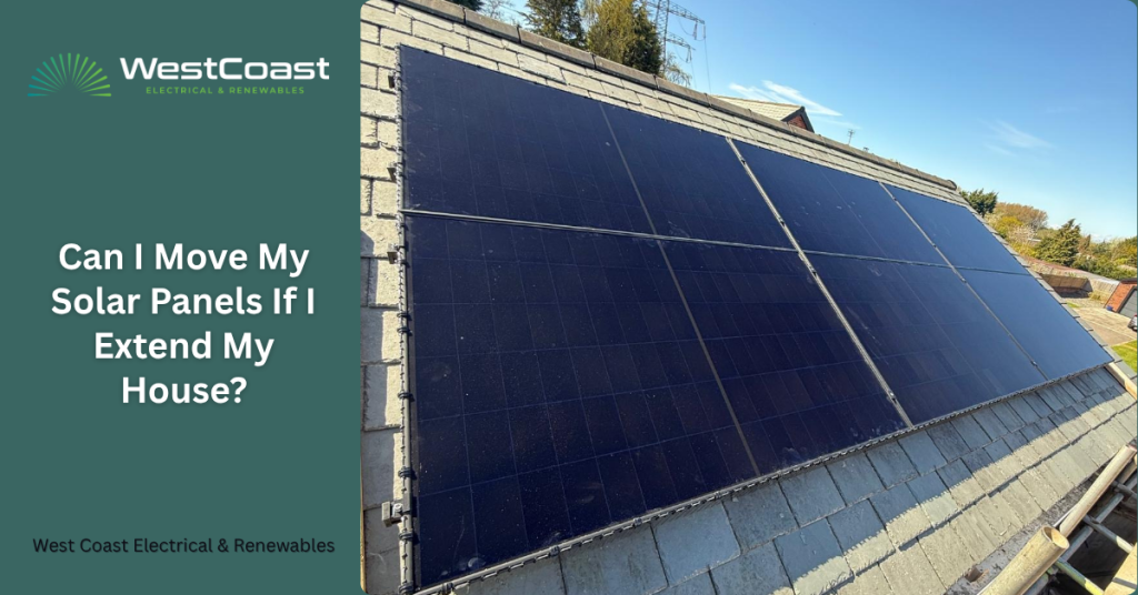 Can I Move My Solar Panels If I Extend My House?