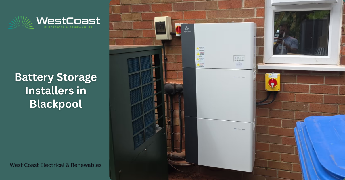 Battery Storage Installers in Blackpool